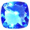 Image 1 : 17.5 CT CUSHION CUT DARK BLUE QUARTZ