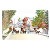 Image 1 : VINTAGE COLOR PRINT QUEBEC DOG RACE POST CARD