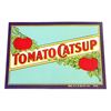 Image 1 : VINTAGE TOMATO CATSUP ADVERTISING LABEL