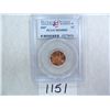 Image 1 : 2007 One Cent PCGS Graded MS68 RD SATIN FINISH