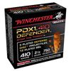 Image 1 : WINCHESTER PDX1 AMMO SUPREME ELITE 10-PACK .410 2.5"  3Defense Discs/12BB Pellets, AS410PDX1, z