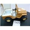 Image 1 : 6" Long Metal Tonka Jeep, windshield Folds Down, light rust.