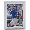 Image 1 : 2014 Topps Update Roughned Odor of the Texas Rangers Rookie Card #US-276