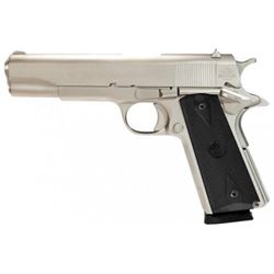 Rock Island Armory M1911-A1 Tactical .45ACP, 5"BRL, NICKEL FINISH, STEEL FRAME