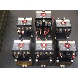 Allen Bradley Bulletin 700 Contactors, 6 Total