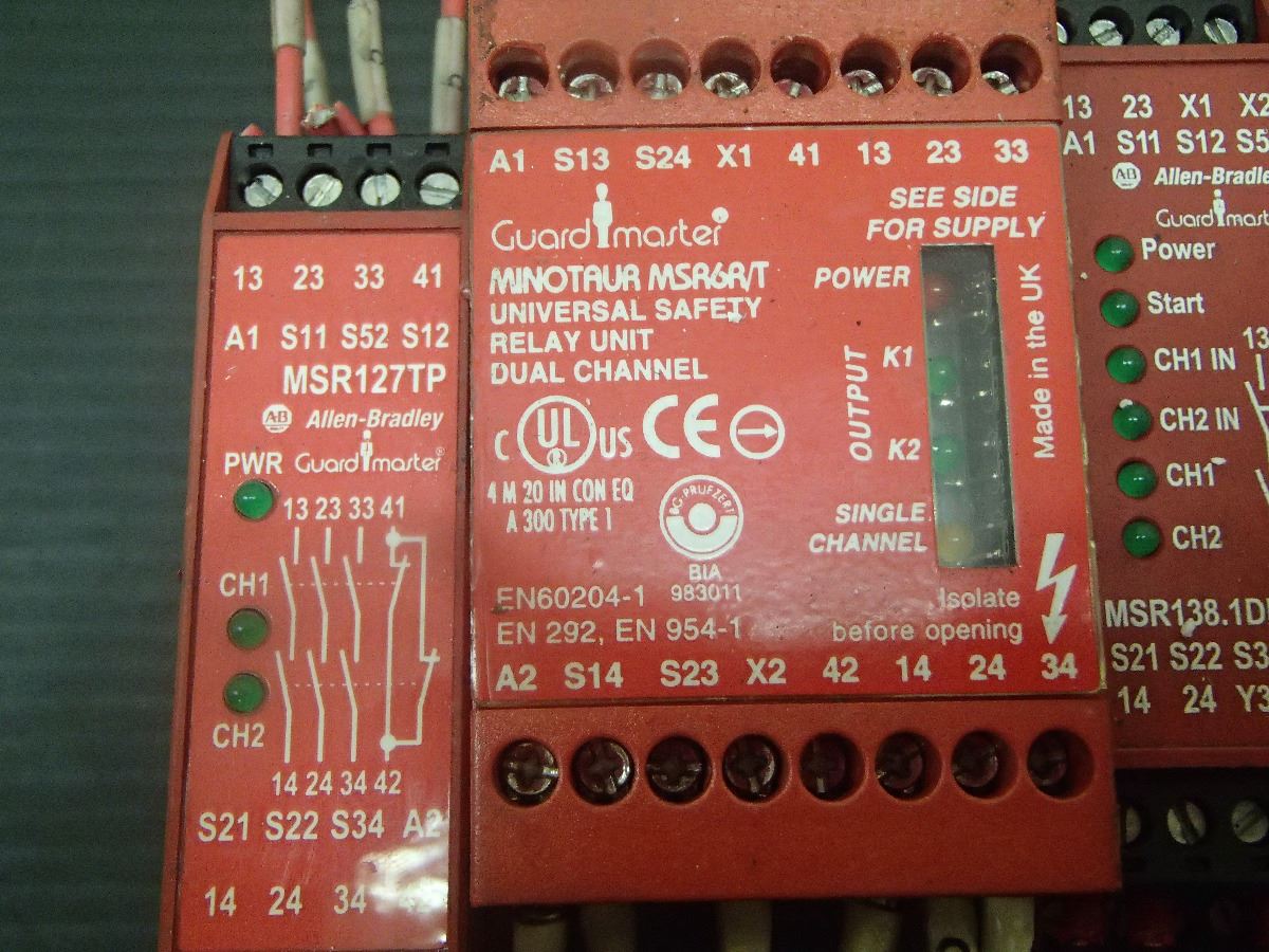Allen Bradley Guardmaster Safety Relays