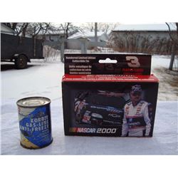 Nascar 2000 Limited Edition Dale Earrhard Can & Full Miniture Zorbit Gas Line Antifreeze Can