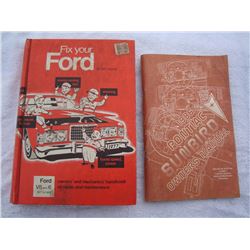 1966-77 Fix Your Ford & 1986 Pontiac Sunbird Manuals