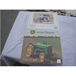 Unused Year 2000 SGI & John Deere 2010 Advertising Calenders