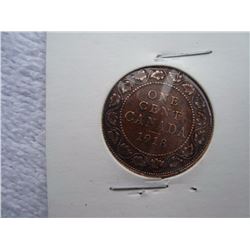 1918 Canada Penny Coin
