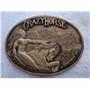 Image 1 : Indian Warrior Crazy Horse Belt Buckle
