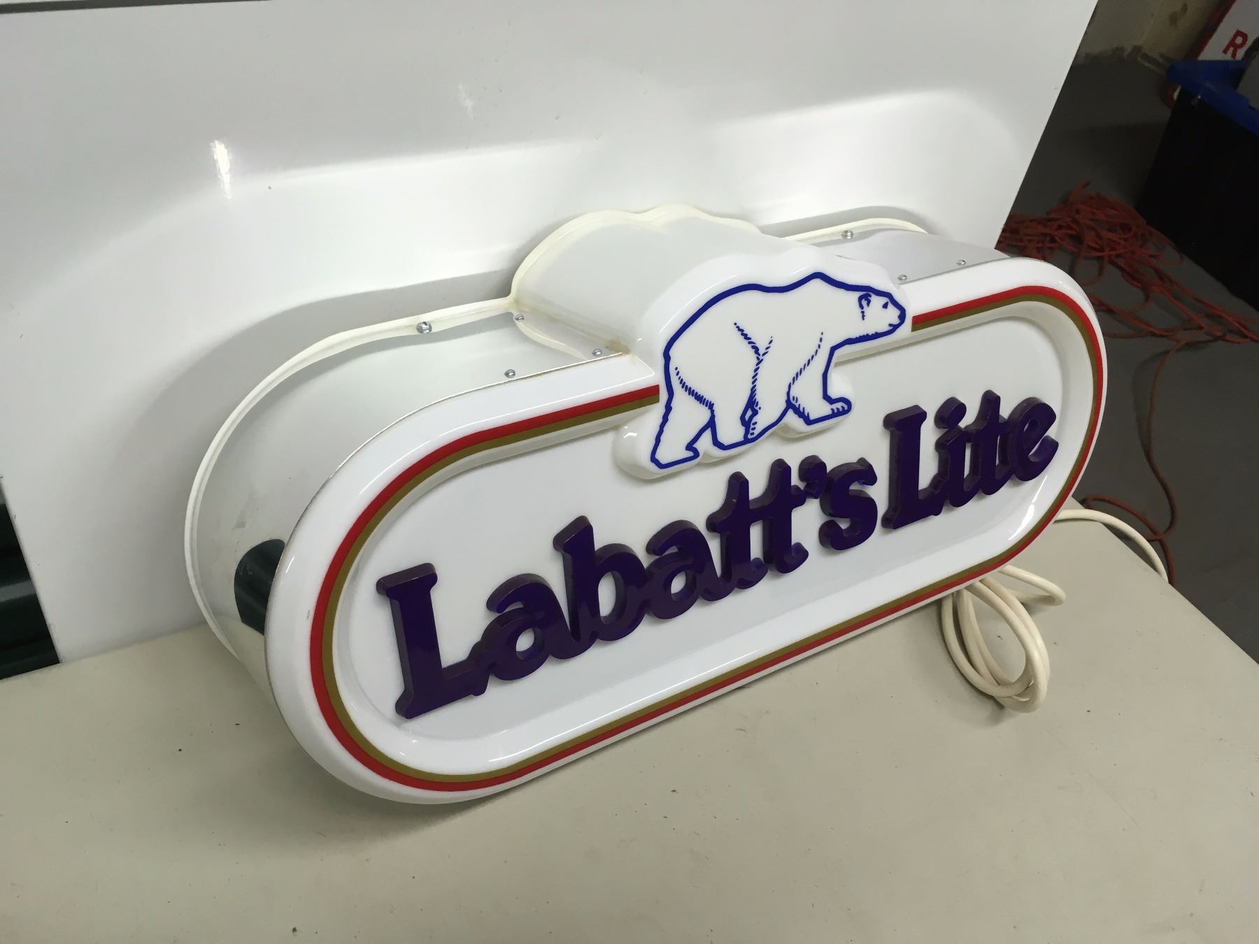 Labatt Lite Lighted Sign