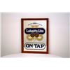 Image 1 : Labatt Lit On Tap Mirror Sign