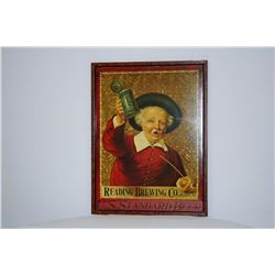 U.S. Standard Beer, Reading Brewing Co Framed Piece
