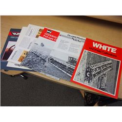 Original White Brochures And Handouts (6)