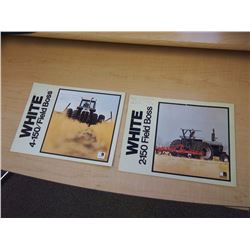 Original White Farm Equipment Line Brochures (2)