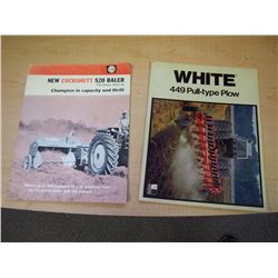Original White/Cockshutt Brochures (2)