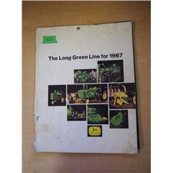 Original John Deere Green Line For 1967
