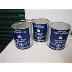 Lot of International Harvester Anti Freeze Tins (3)