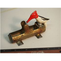 Vintage Metal Bird Toothpick Grabber