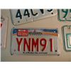Image 2 : Lot Of Misc. License Plates (Ont, NB, Alta, Sask) (Various Sizes) (9)