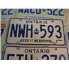 Image 3 : Lot Of Ontario License Plates (Various Years) (9)