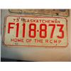 Image 2 : Lot Of Saskatchewan License Plates (1972-1973) (6)