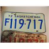 Image 4 : Lot Of Saskatchewan License Plates (1972-1973) (6)
