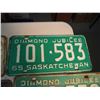 Image 4 : Lot Of Saskatchewan License Plates (1960-1967) (Diamond Jubilee, Centennial) (8)