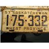 Image 2 : Lot Of Saskatchewan License Plates (1946, 1948, 1951-1959) (11)