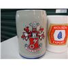 Image 2 : Lot Of Mugs & Misc. (Beck’s Brier, Molson Export, Riegel Bier, Thorbrau, Canadian Club) (5)