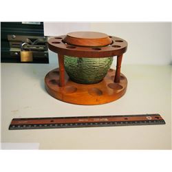 Pipe Holder With Jar