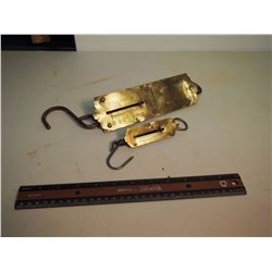 Pocket Scales (1 German, 1 New York) (Cow Testing Only Not Legal For Use In Trade) (2)