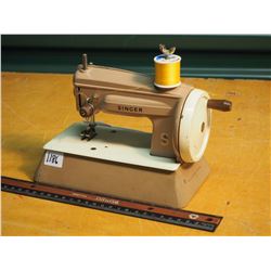 Singer Portable Hand Cranked Sewing Machine