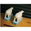 Image 3 : Pair of Polar Bear Wood Statues (Created by Quebec Sculptor Denys Heppel, Signed)