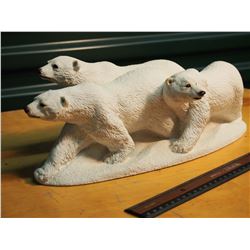 Unite Design Animal Classics “Polar Trio” Decorative Piece