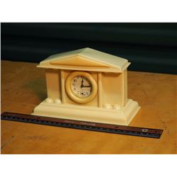 French Ivory Clock (Working, New Haven Clock Co.)