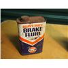 Image 2 : Gulf Oil Tin and  16 Ounce Brake Fluid Tin