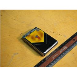 Metal Cigarette Case With Built in Lighter