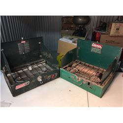 Coleman Metal Propane Stove (2) (Untested)