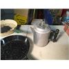 Image 2 : Lot Of Vintage Cookware (Enamel, Coffee Pot, Pots, Etc.)