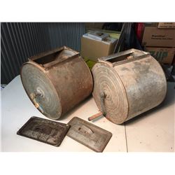 Metal Butter Churners (2)