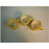 Image 2 : Fire King Coffee Mugs (3), Yellow