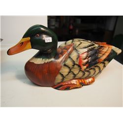 Wood Carved Duck (Mallard)