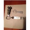 Image 2 : Vintage Bottle Openers (3), Copper Man, Pelissier’s, Olympia