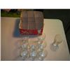 Image 1 : Nine Pak Cola Glasses, One Damaged (9)