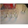 Image 2 : Nine Pak Cola Glasses, One Damaged (9)