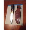 Image 1 : Bone Collector Knife w/ Sheath Hand made Unused BC-796