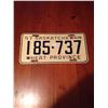 Image 1 : 1957 Saskatchewan License Plate