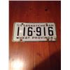 Image 1 : 1959 Saskatchewan License Plate